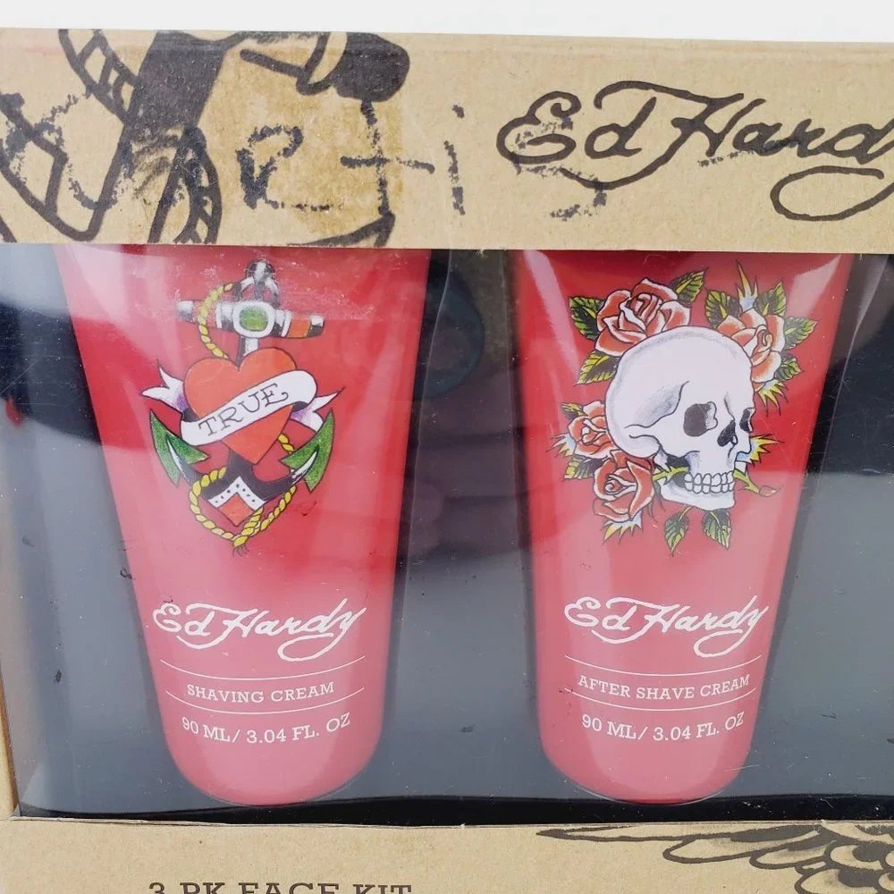 Ed Hardy 3 Piece Face Kit, NIB, Collectors Edition